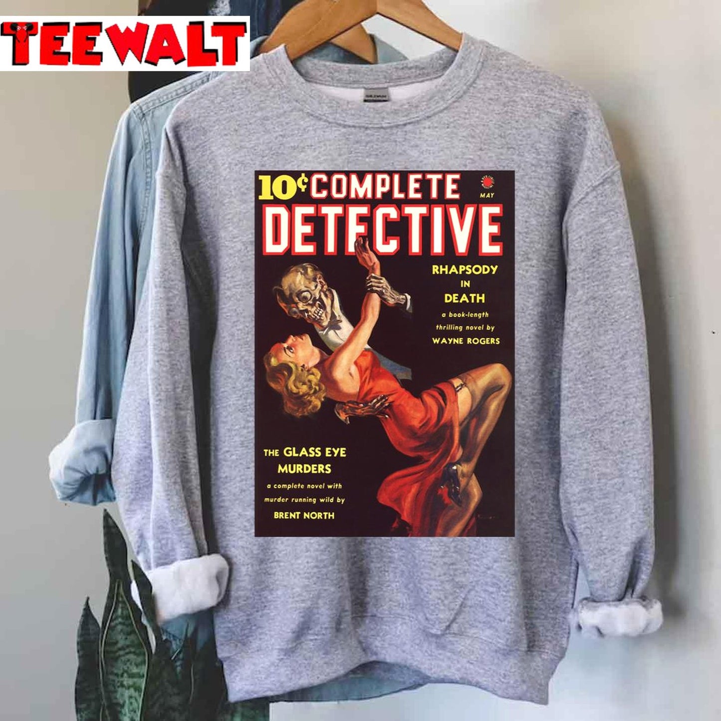 10 Cent Complete Detective True Crime Mystery Horror Pulp Fiction Unisex T-Shirt