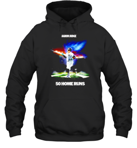 Aaron Judge New York Yankees 50 Home Runs Gets On Fire T-Shirt