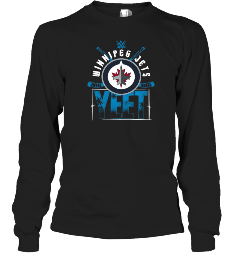 Winnipeg Jets Hockey Jey Uso WWE Yeet T-Shirt