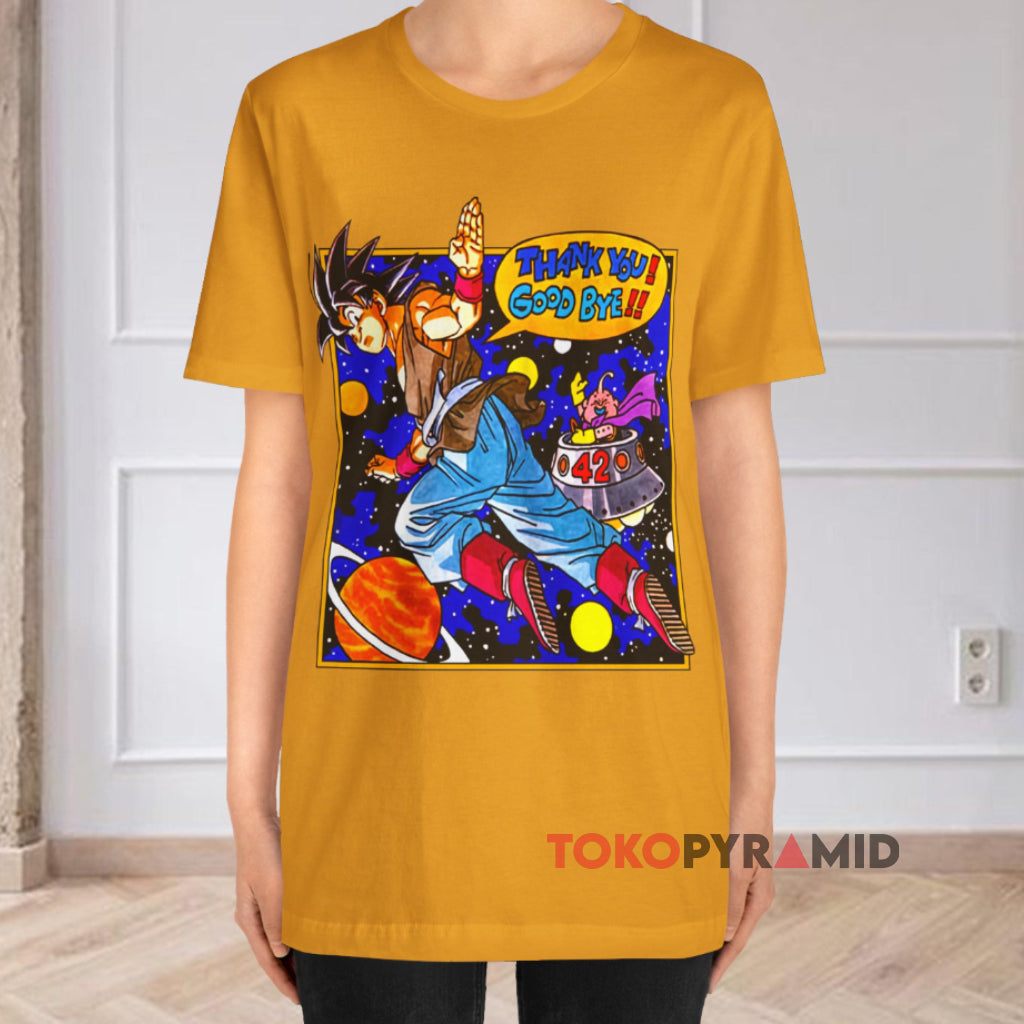 Akira Toriyama Dragon Ball Goku Thank You Goodbye Shirt