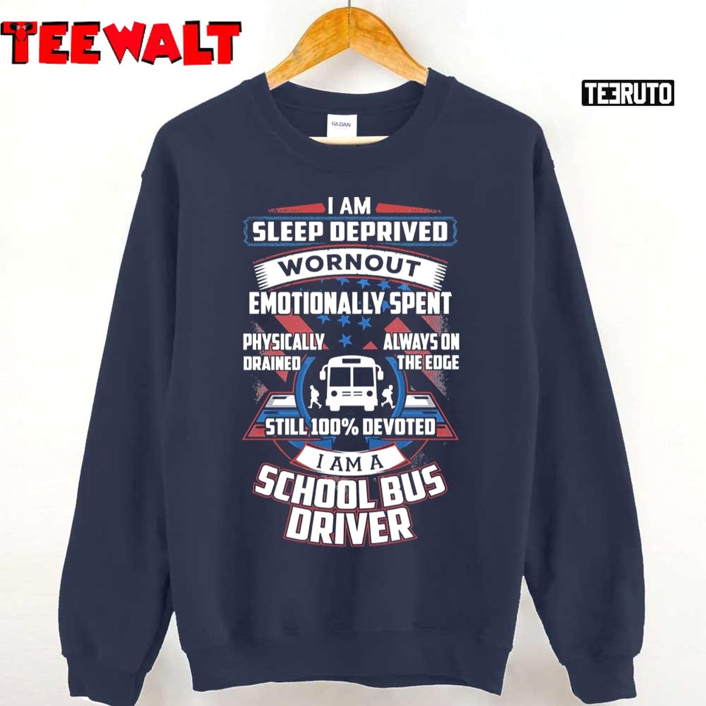 100 Devoted School Bus Driver Unisex T-Shirt