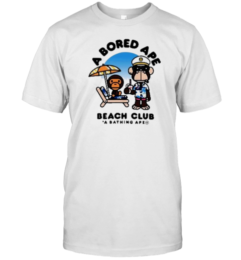 A Bored Ape Beach Club T-Shirt