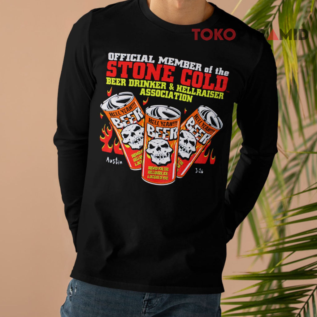 WWE WWF Stone Cold Steve Austin Beer Shirt