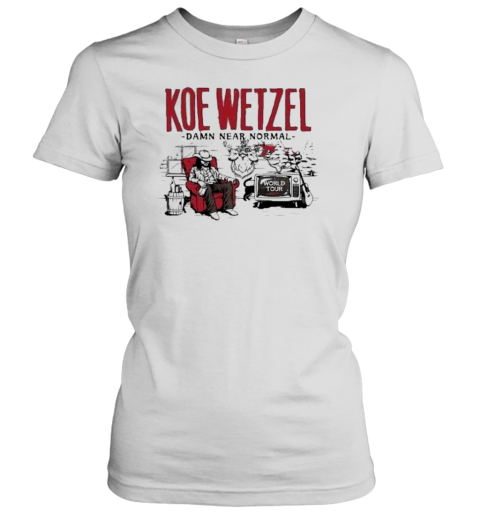 2024 Koe Wetzel Damn Near Normal Tour T-Shirt