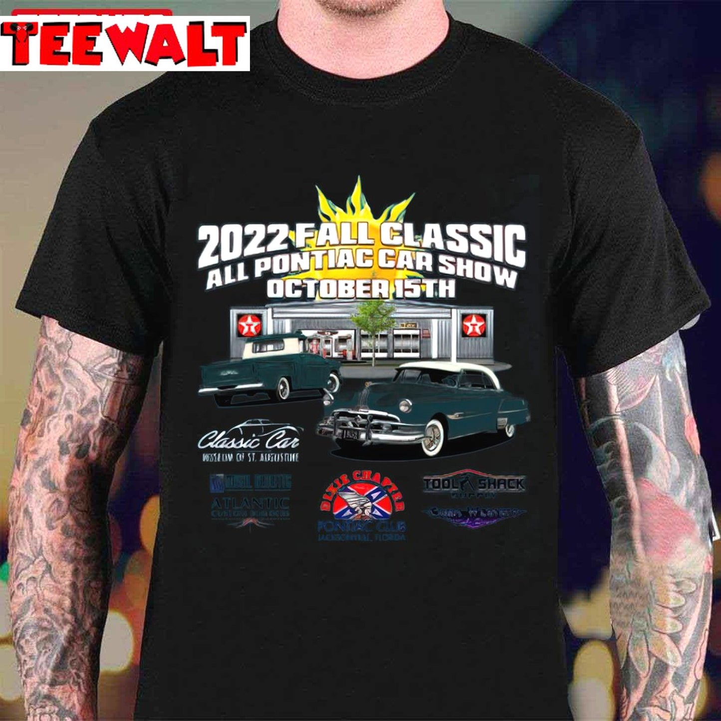 2022 Fall Classic All Pontiac Car Show Unisex Sweatshirt