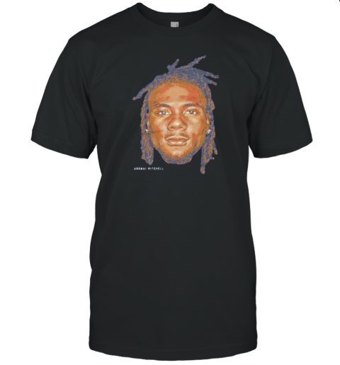 Adonai Mitchell Indianapolis Colts Portrait T-Shirt