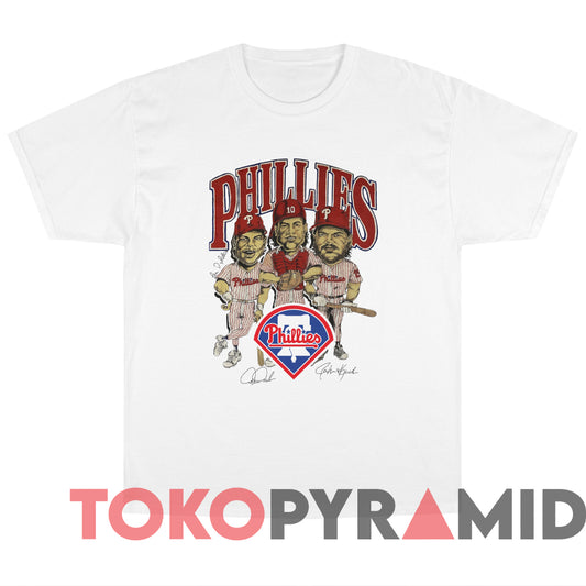 90s Lenny Dykstra Miles Teller Philadelphia Phillies T-shirt