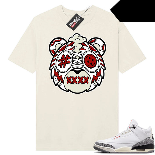 White Cement 3s to match Sneaker Match Tees Sail Sneakerhead Tyga