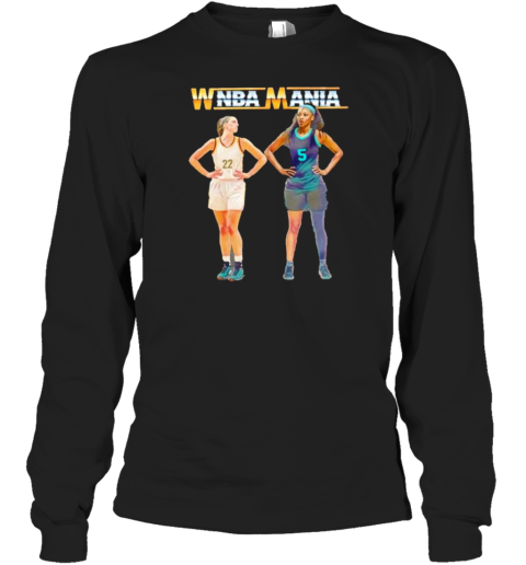 Wnbamania Caitlin Clark And Angel Reese T-Shirt