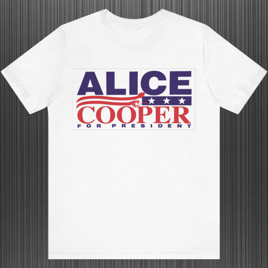 Alice Cooper For President 2024 Shirt