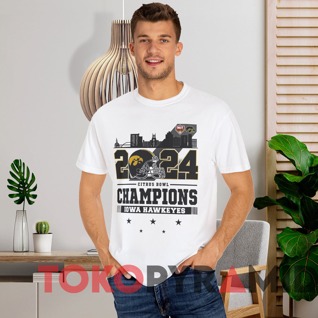 2024 Citrus Bowl Champions Iowa Hawkeyes T-shirt