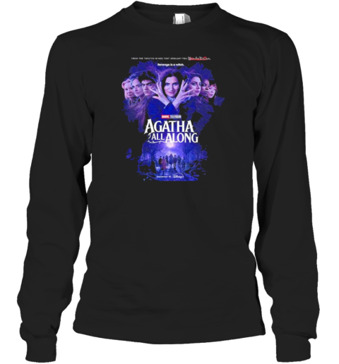 Agatha All Along Poster Releasing On Disney On September 18 Vintage T-Shirt