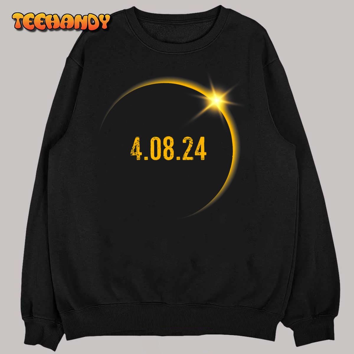 2024 Solar Eclipse American Totality Spring 4.08.24 T-Shirt