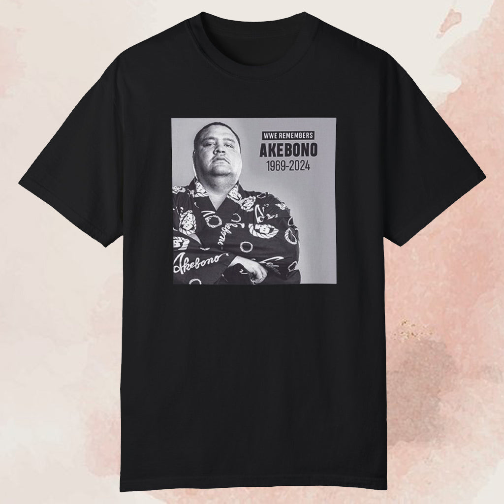 WWE Remembers RIP Akebono 1969-2024 Shirt