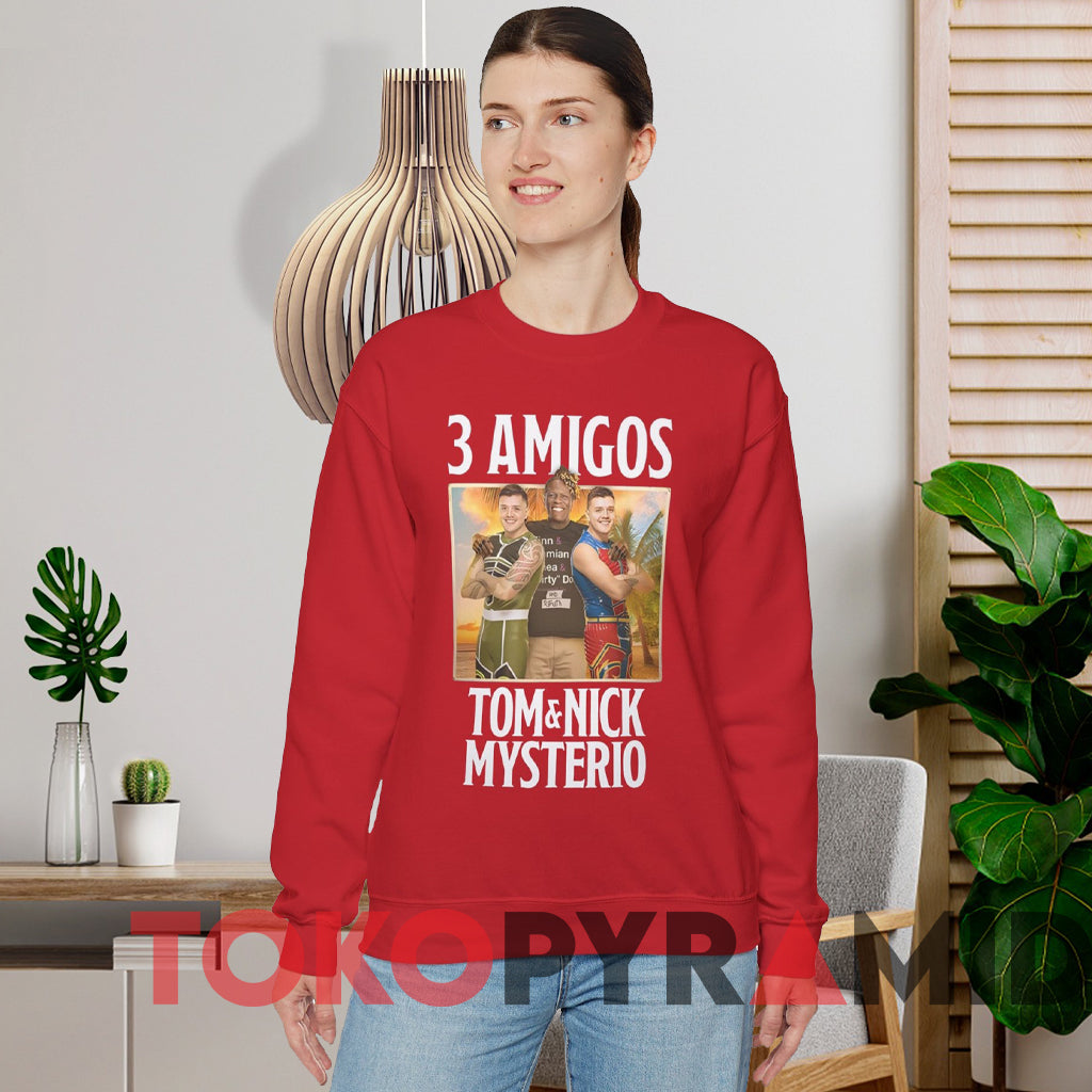 3 Amigos Tom And Nick Mysterio Shirt