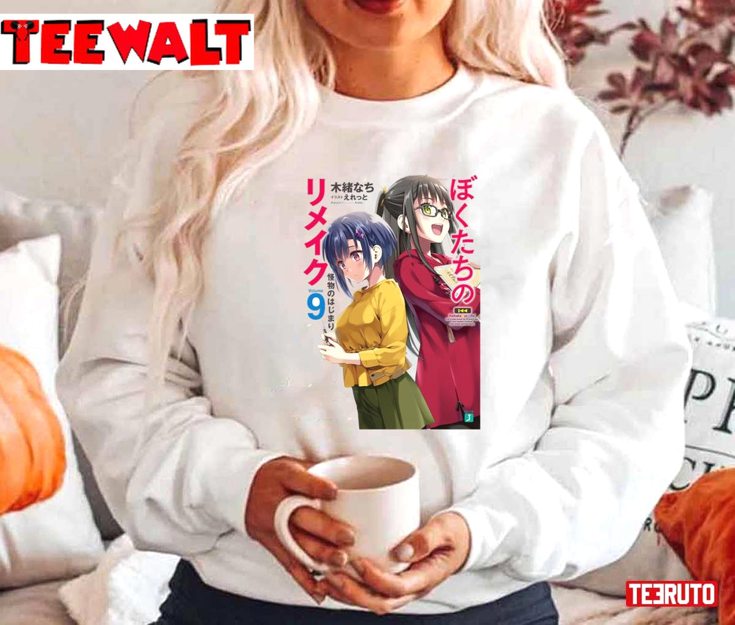 Aki And Misaki Anime Bokutachi No Remake Unisex T-Shirt