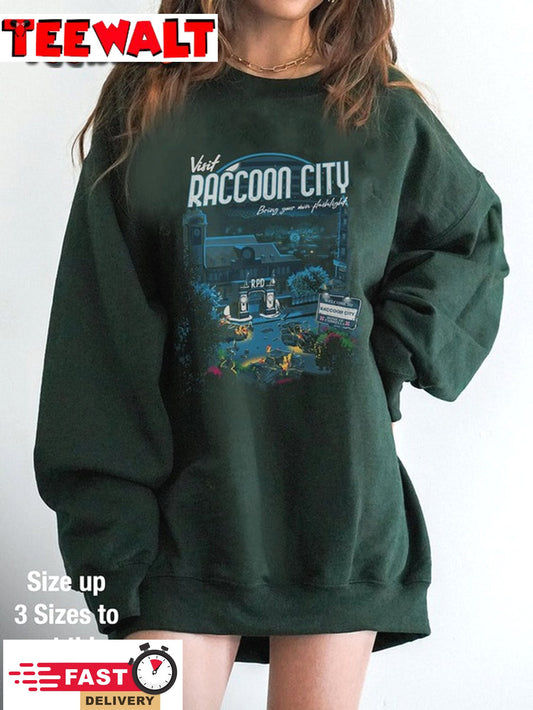 Vintage Visit Raccoon City Shirt