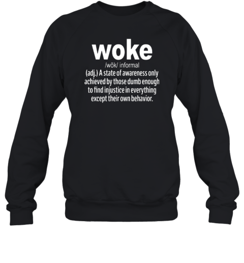 Woke Definition T-Shirt