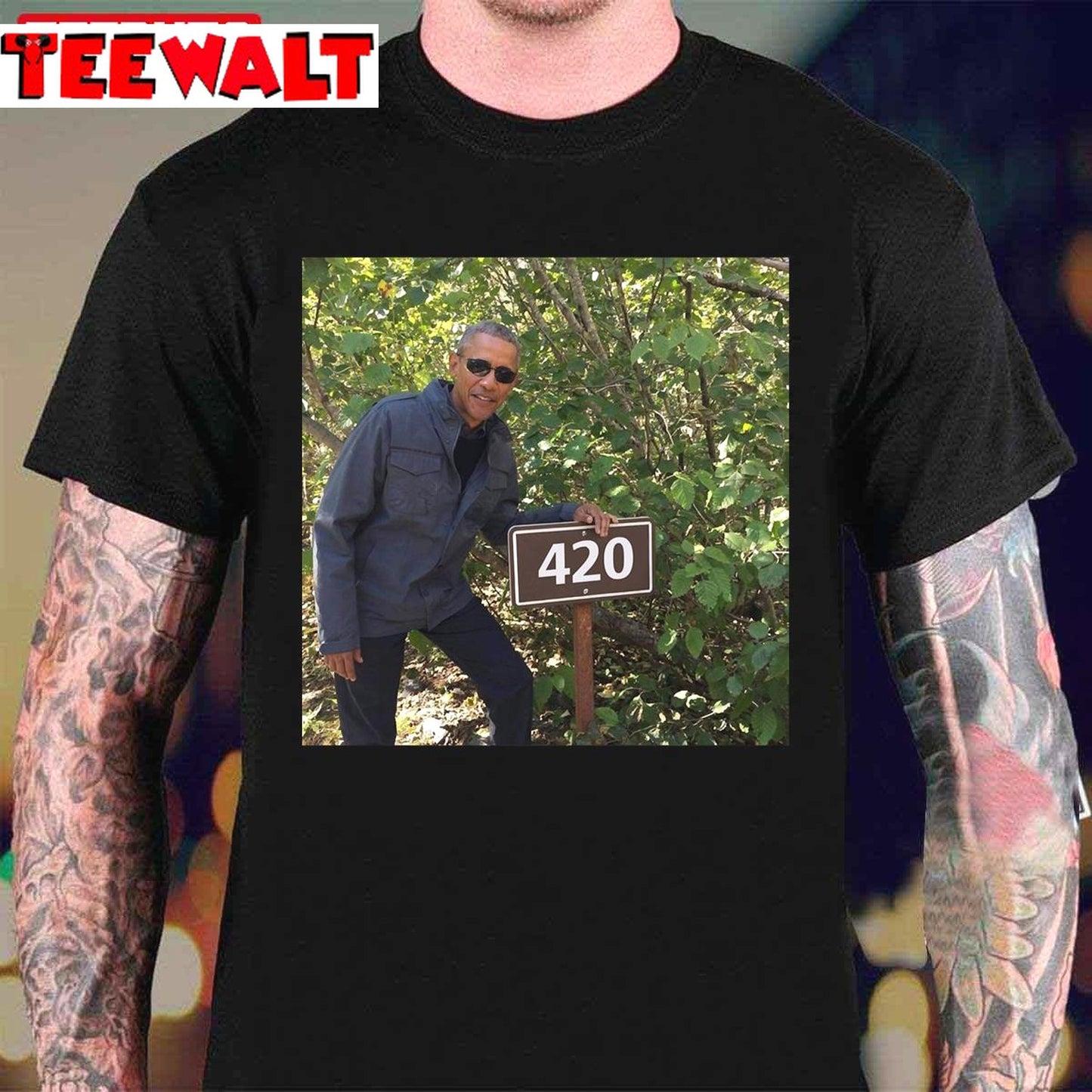 420 Obama Funny Unisex T-Shirt