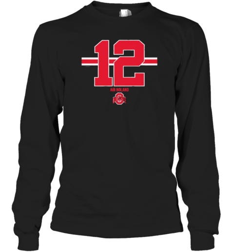 Air Noland Ohio State Buckeyes football number 12 player T-Shirt