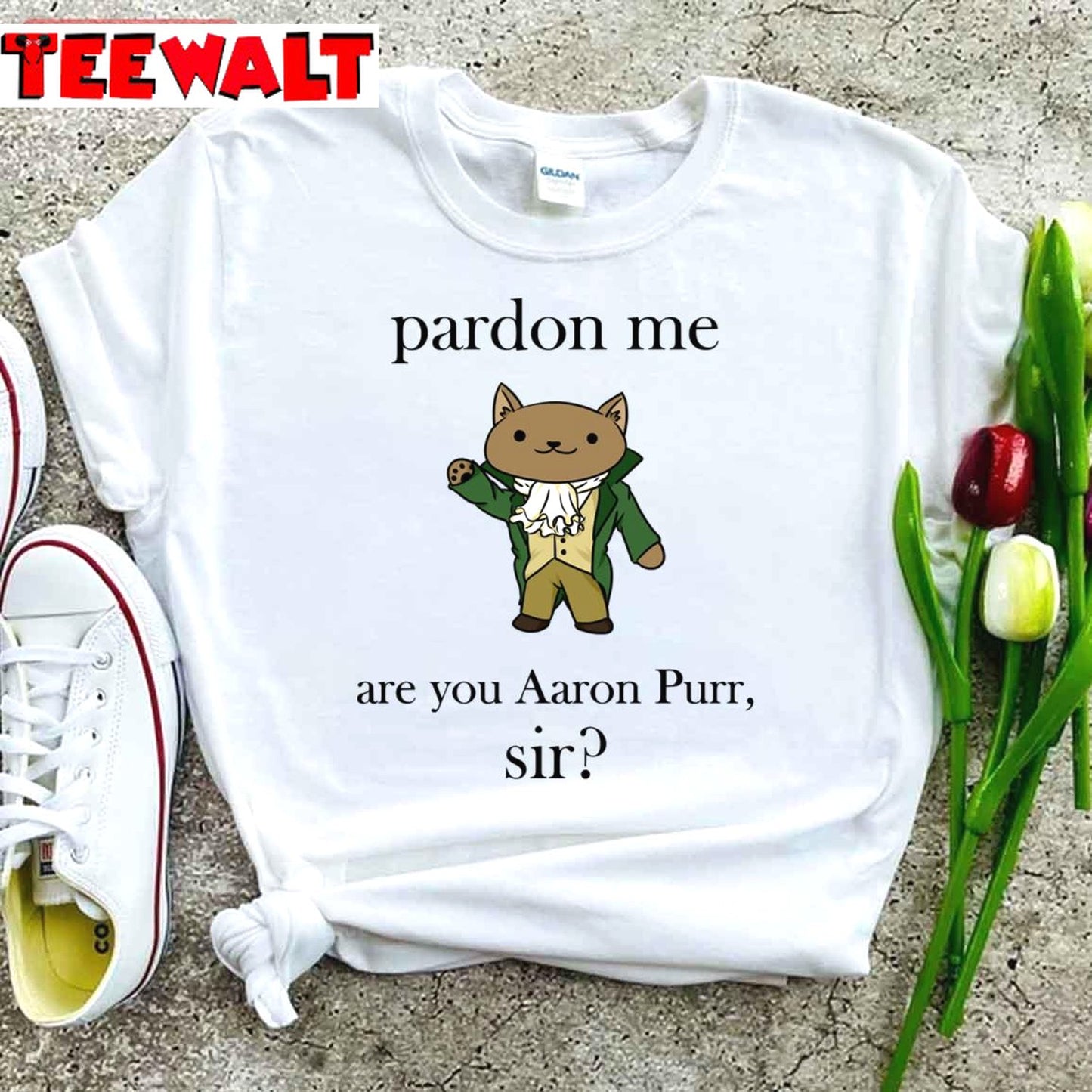 Alexander Hamilcat Pardon Me Are You Aaron Purr Unisex T-Shirt