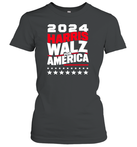 2024 Harris Walz For America Election T-Shirt