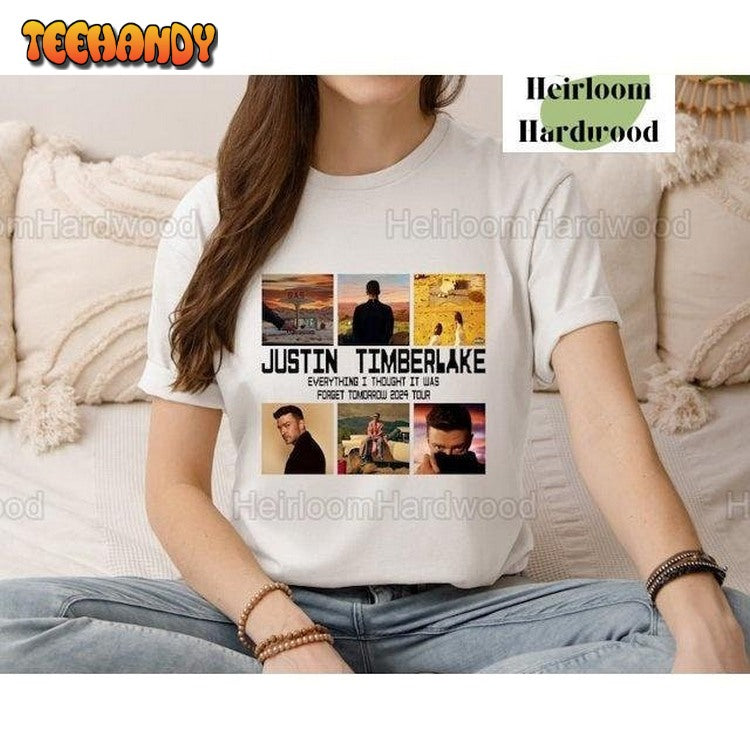 2024 Justin Timberlake Tour Shirt, Forget Tomorrow World Tour Shirt