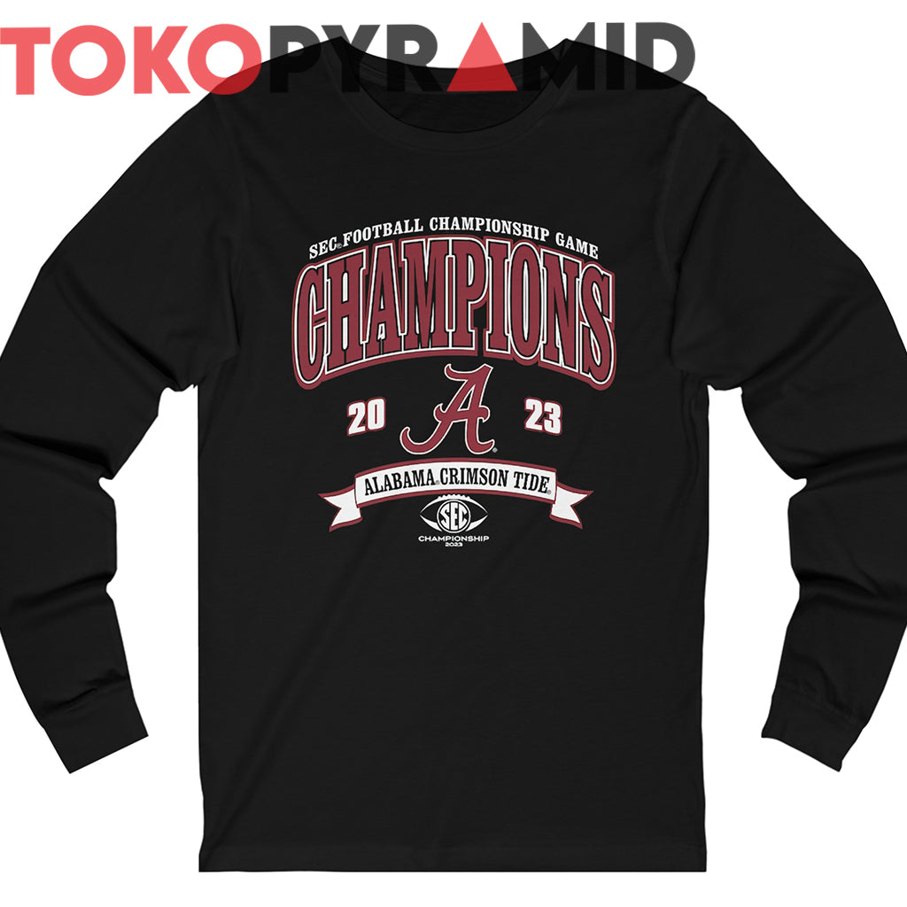 Alabama Crimson Tide 2023 Shirt SEC Football Conference Champions