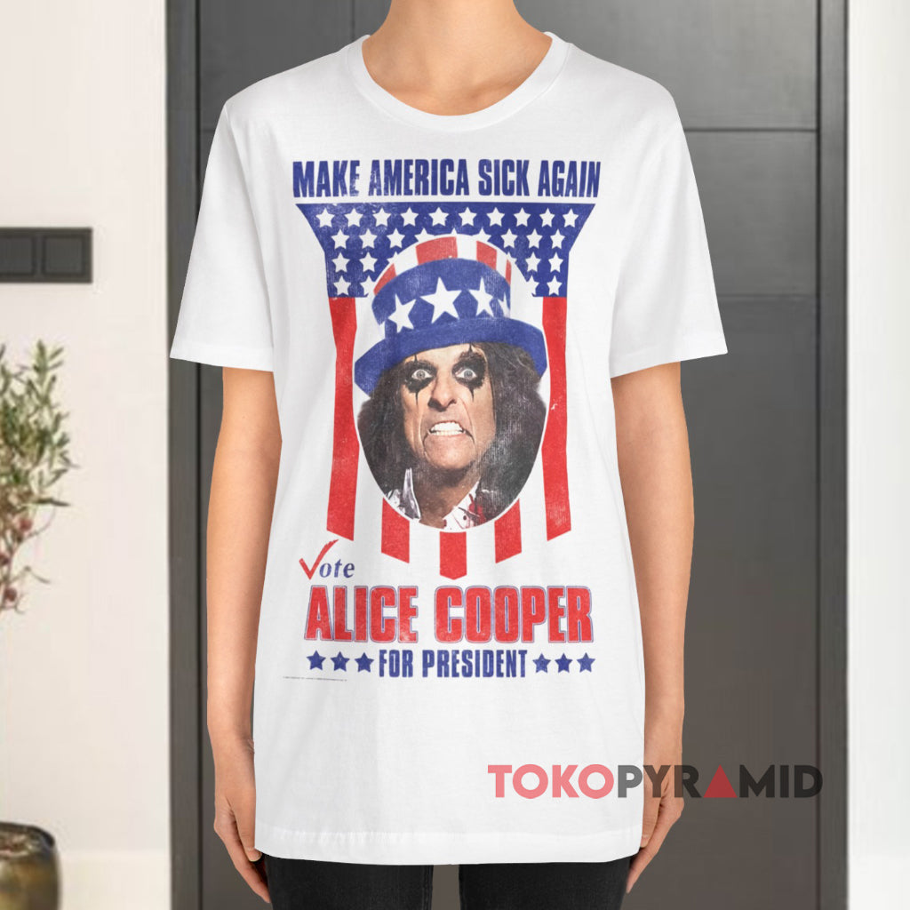 Alice Cooper Make America Sick Again Shirt