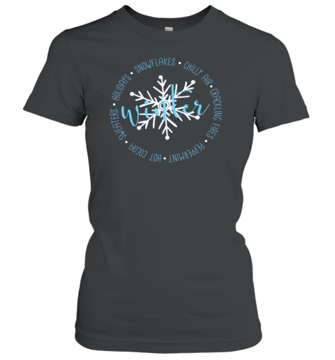 Winter Snowflake Teacher T-Shirt