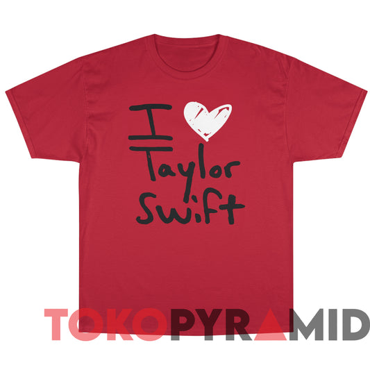 Vintage Taylor Swift Red I Heart T-Shirt