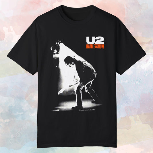 1988 U2 Rattle And Hum T-shirt