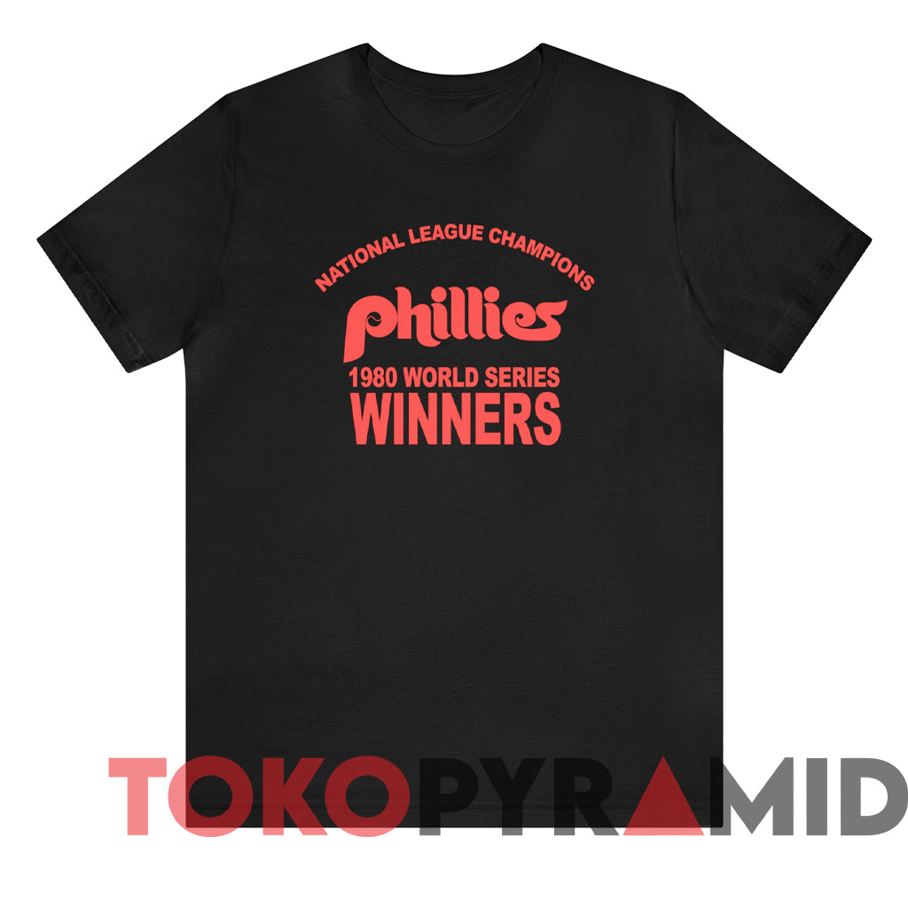 80s Philadelphia Phillies 1980 World Series Winners T-shirt