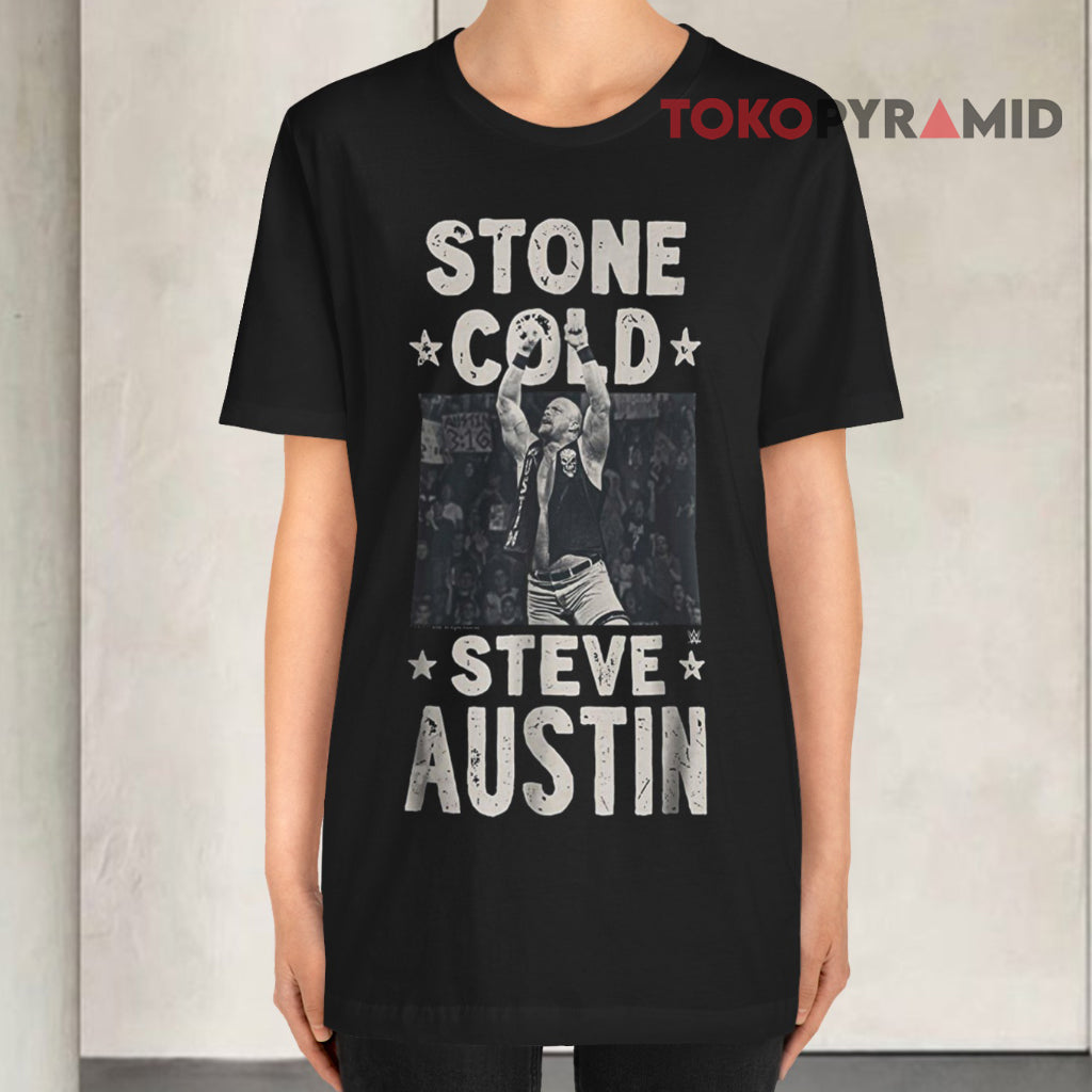 WWE Stone Cold Steve Austin 1 Color Arms Up Shirt