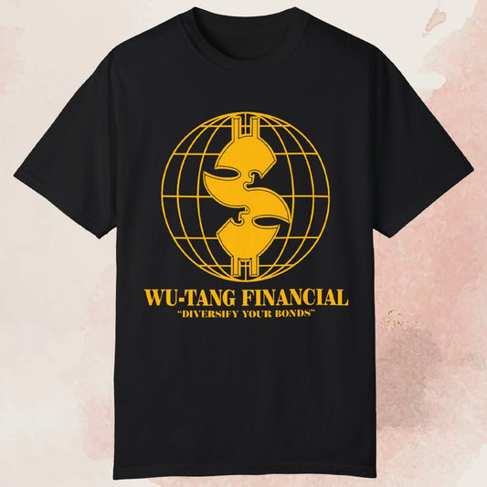 Wu-Tang Financial Diversify Your Bonds T-shirt