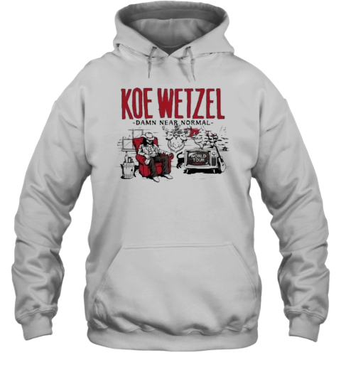 2024 Koe Wetzel Damn Near Normal Tour T-Shirt