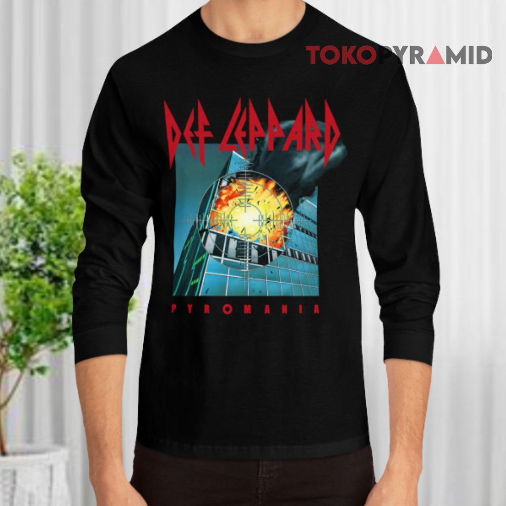 80s Vintage Def Leppard Pyromania Rock Metal Shirt