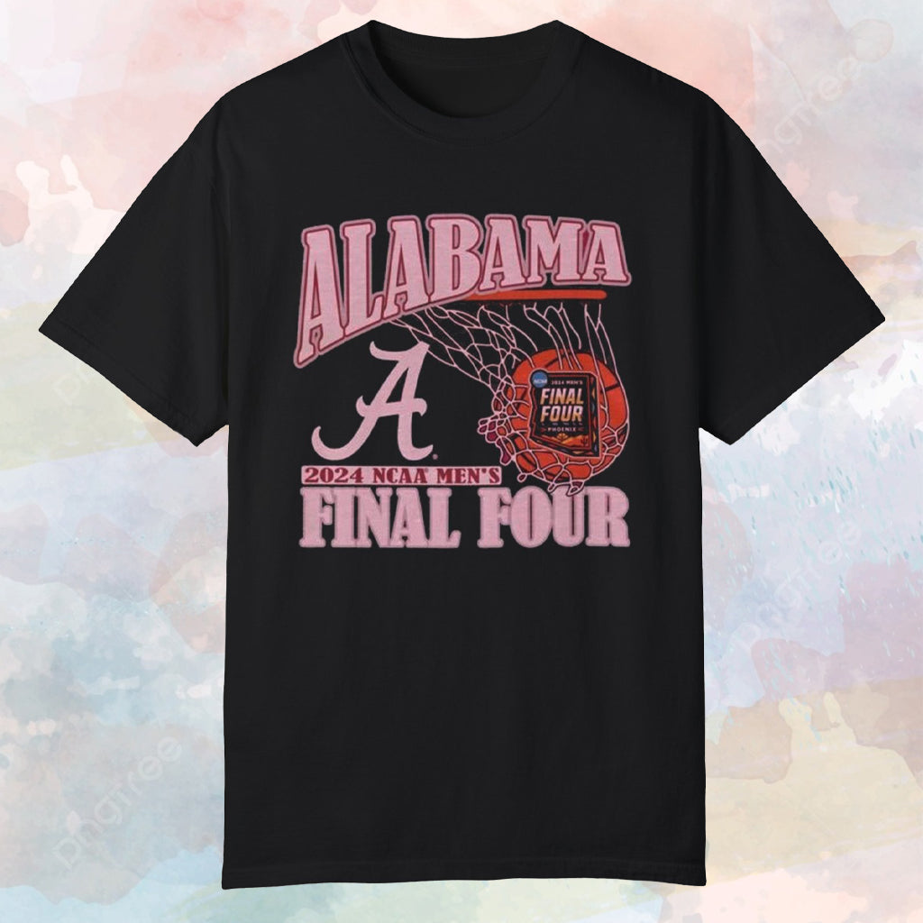 Alabama Crimson Tide 2024 NCAA Men’s Final Four Shirt