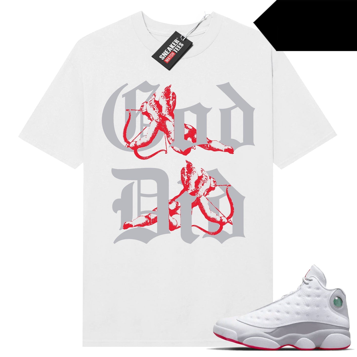 Wolf Grey 13s shirts to match Sneaker Match Tees White God Did